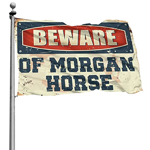 Drapeau Morgan Horse de jardin et décoration automne gaeruite
