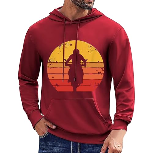 Halloween Men's Hoodie Classic Comfortable Zip-Up Hooded Top