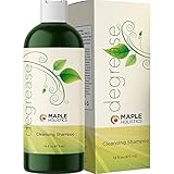 Oily Hair Shampoo for Greasy Hair - Clarifying Shampoo for Oily Hair and Dry Scalp Cleanser for Build Up - Deep Cleansing Shampoo for Oily Scalp Toner with Purifying Essential Oils for Hair Care