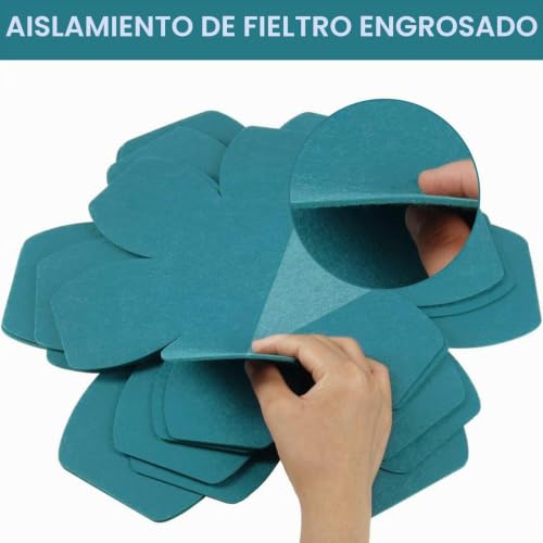 Miniatura 4 de 6 Piezas Protector De Ollas, Protector De Sartenes, Separador De Ollas, Protector Antiarañazos Para Proteger Superficies, 3 Tamaños Diferentes 15 20 25 Cm