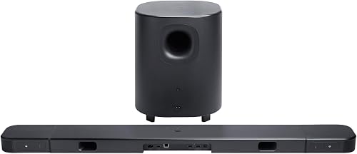 JBL Bar 800 MK2, Barre de Son Bluetooth 7.1 canaux pour TV avec Enceintes détachables, Caisson de Basses de 25,4 cm, Dolby Atmos, HDMI eARC, Wi-FI, vidéo 4K, PureVoice 2.0 et MultiBeam 3.0, Noir - 3
