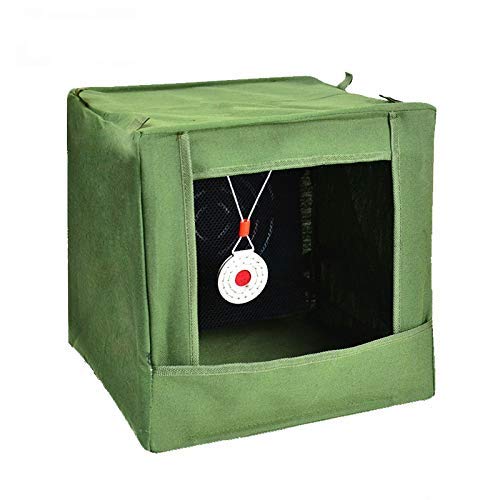 Slingshot Target Box. Catapult Target Box, Double Reinforced anechoic Cloth Folding Recycling Box, for Shooting Target of Practice Projectile Target Box, Steel Skeleton Slingshot Target Box ï¼ˆ11.8 inï¼‰