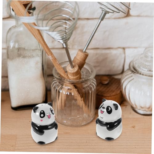 Pots à condiment panda pour décorer la table et ranger les épices - 7