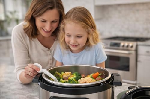 Wynwood Olla Programable Lyra Eléctrica Multifunción de 6 Litros con 19 Funciones, Programación 24h, Cubeta Antiadherente y Cocción Inteligente para Guisos y Arroces - imagen 3