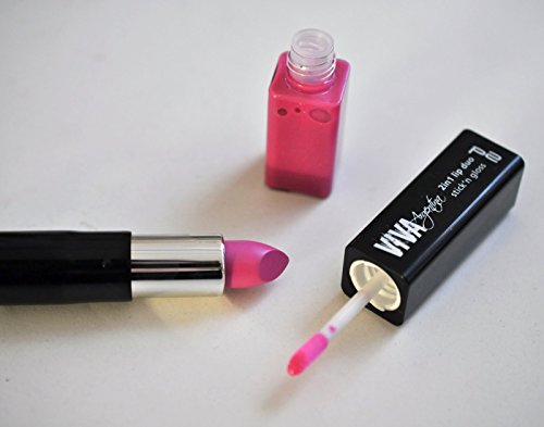 P2 Viva Argentina 2in1 Lip Duo stick'n gloss Nr. 020 pasión Inhalt: Lipstick 4,8g und Lipgloss 10ml