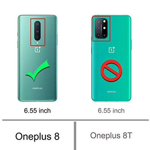 Osophter for Oneplus 8 Case [Not Compatible with Oneplus 8t],Clear Transparent Reinforced Corners TPU Shock-Absorption Flexible Cell Phone Cover for One Plus 8(Big Sun Flower) by Osophter - Used condition - Image 2