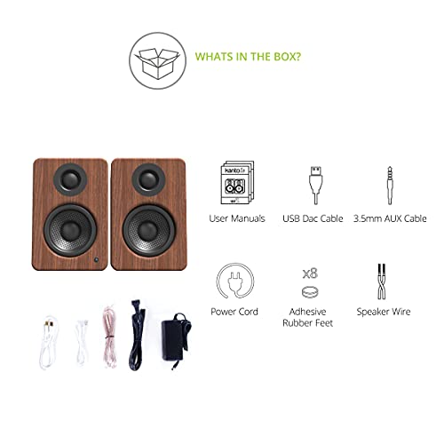 Kanto YU2 Powered Desktop Computer Speakers の商品画像 5