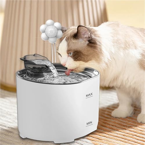Fuente de agua inteligente para gatos 2.2L con filtro miniatura 3