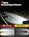 Torchbeam D1S/D1R HID Bulbs, 30000 Lumens 66144 66140 85140 85415 Bulbs for HID Assembly Xenon Bulbs Replacement, 6500K 45W Xenon Light Bulbs, Pack of 2