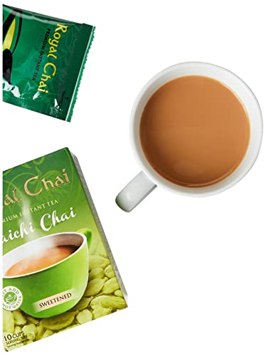 Royal Chai Elaichi Premium Instant Indian Tea Sweetened