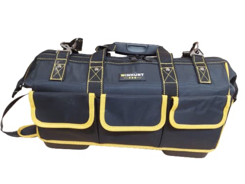 18-Inch Heavy Duty Tool Bag Tools Storage Bag Large Tools Storage Bag, Organiser for Tools with Shoulder Strap, Large capacity, waterproof, Wear-resistant