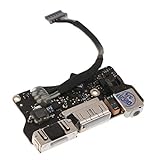 MagiDeal 820-3455-a DC-IN Jack I/O Board Reemplazo de Pieza para MacBook Air A1466