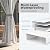 Lanonuvia 10x14 Louvered Pergola with Lights, Aluminum Pergola with Waterproof Curtains &Netting, Metal Outdoor Pergolas for Patios, Garden and Deck, White