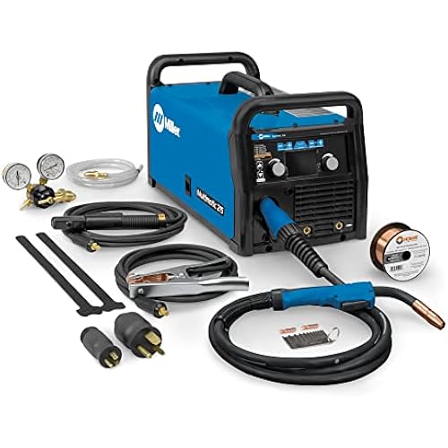 Miller 907693 Multimatic® 215 Multiprocess Welder, 120V/240V, Portable