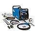 Miller 907693 Multimatic 215 Multiprocess Welder - Versatile Multi-Process MIG, Flux-Cored & TIG Welder Machine - Portable Welding Machine with Wire Feeder, MIG Gun & Multi-Voltage Plug for 120V&240V