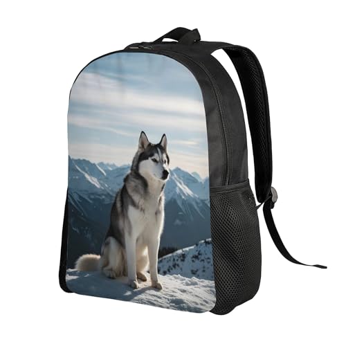 Travel Backpack for Women & Men Husky Snow Mountain Lightweight, Large Capacity Backpack For Adult 16 Inch2