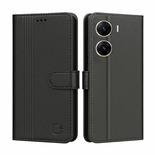 Image of AIBEX Shock Proof Flip Compatible for Vivo V29E 5G Flip Cover Leather Finish | Inside TPU with Card Pockets | Wallet Stand | Complete Protection Flip Case
