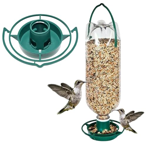 Mangeoire Oiseaux,Mangeoire Oiseaux Exterieur,Protection de l'environnement Mangeoires pour Oiseaux Sauvages,Taoying Mangeoire pour Oiseau, imperméable, Suspendue Convient Cour de la Maison (1pc)