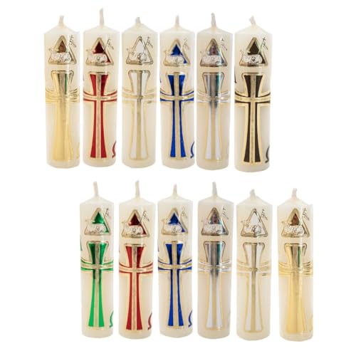 Light Maria-Pack of 12 Mini Candles 