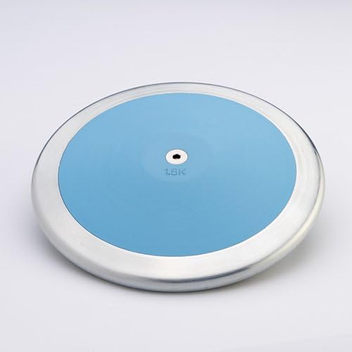 Emporium High Spin High School Boy's 83% Steel Rim Weight Intermediate to Advance Skill Level Track & Field 1.6 Kilo Award Winning Discus.