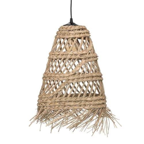 Paris Prix Atmosphera Créateur d'intérieur - Lampe Suspension Tressée Lahys 48cm Naturel