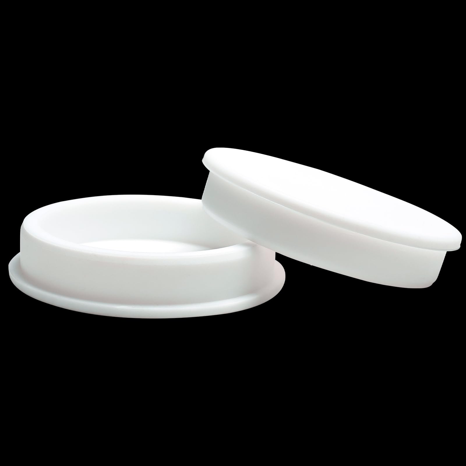 2 Pcs 78.6 mm/3.1 in Silicone Rubber Plug for 77 mm Round Holes