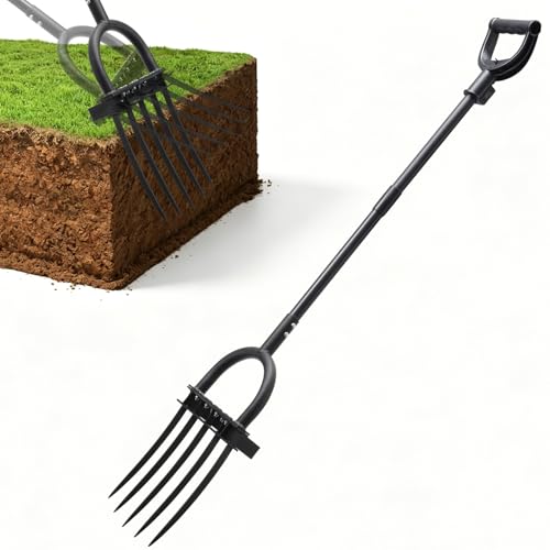 Herramienta Broad Fork para Jardín, 50 pulgadas miniatura 1