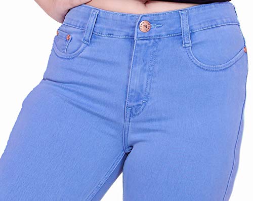 Image of FCK-3 Stretchable Denim Pencil Fit Regular Fit High Waist Jeans for Women