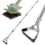 Altdorff Hoe Garden Tool, 69” Stirrup Hoe Long Handle Heavy Duty, Durable Garden Hoe Action Hoe, Multipurpose for Clean Weeding, Cultivating, Gardening, Keep Living Plants Healthy