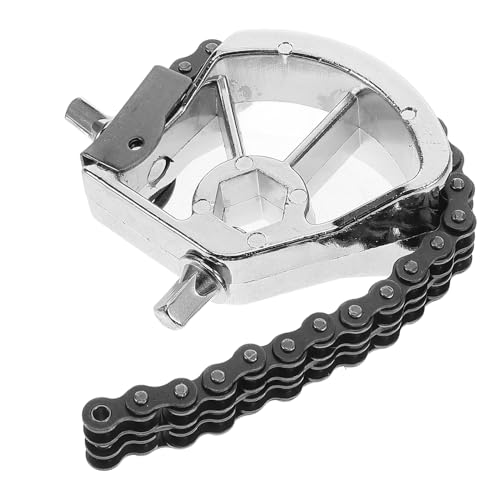Pedal Bombo Simple Cadena Doble Sensibilidad Ajustable Plata miniatura 1