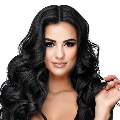 Image of KAISASA Black Hair Dye Shampoo 3 in 1, Hair Color Shampoo for Women and Men, Hair Dye to Cover Gray Hair, Dye Shampoos for Grey Hair Coverage 500ml (Black)