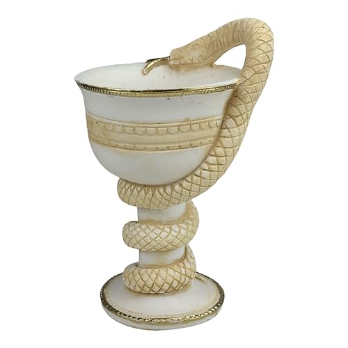Bowl of Hygieia Greek Goddess of Health Symbol of Pharmacy Cup Chalice Snake