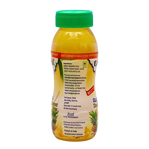 Image of Cocojal Natural Tender Coconut Water, Pack of 6 + Cocojal Pineapple Tender Coconut Water, Pack of 6
