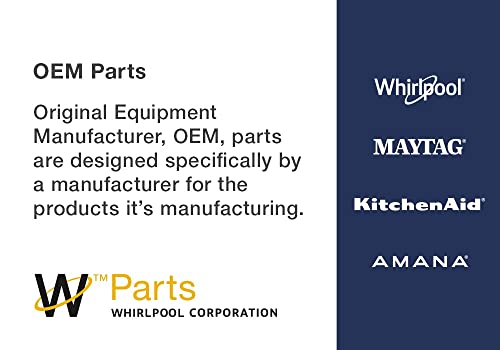 Whirlpool 4318165 Door Closer Kit, White thumb #2