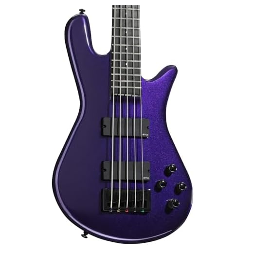 Spector NS Ethos High Performance 5 Bass Guitar - Plum Crazy Gloss