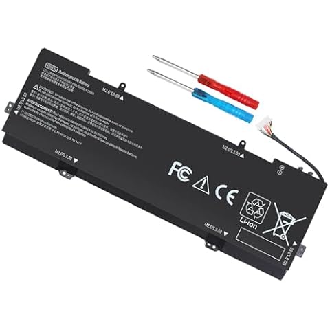 DMKAOLLK KB06XL 902499-856 902499-855 902401-2C1 Replacement Battery for HP Spectre X360 Convertible 15-BL012DX 15-BL112DX 15-BL0XX 15-BL1XX 15T-BL000 15T-BL100 15-BL075NR KBO6XL 11.55V 79.2Wh Cover