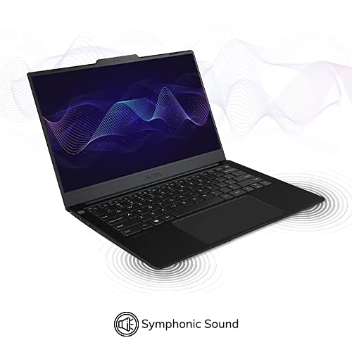 Image of Avita LIBER V NS14A8INF542-MB Intel Core i5-10210U 14 inch(35cm) Thin and Light Laptop (UHD Graphics 620 / 8GB /256GB SSD /Windows 10 Home /Backlit Keyboard /Fingerprint Sensor /MSO 365) Matt Black, 1.28 kg