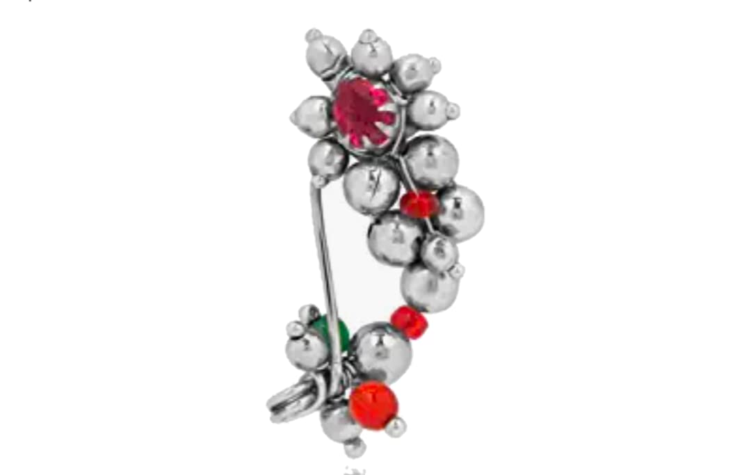 See full amazon price history chart for S.B SB Oxidised Silver (Non-Pierced) Wedding Bridal Latest Stylish Press Nath For Women and Girls S.B SB Oxidised Silver (Non-Pierced) Wedding Bridal Latest Stylish Press Nath For Women and Girls (B09QB7NQXX) Amazon Price History, Amazon Price Tracker