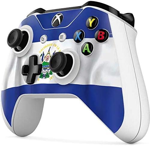 Skinit Decal Gaming Skin Compatible with Xbox One S All-Digital Edition Bundle - Originally Designed El Salvador Flag Design