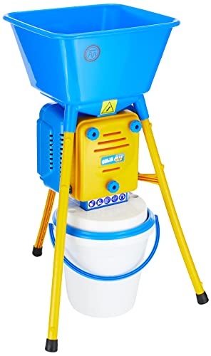 Kerbl Elektrische Getreidemühle (750 W, stabil auf drei Standbeinen, leicht zu reinigen, Mahlwerk aus Metall) 70321