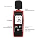 Decibel Meter Digital Noise Meter Portable SPL Meter Range 30-130dB(A) db Meter Noise Volume Measuring Instrument Sound Monitoring Tester MAX/MIN, Data Hold Use for Home, Noisy Neighbor Factory