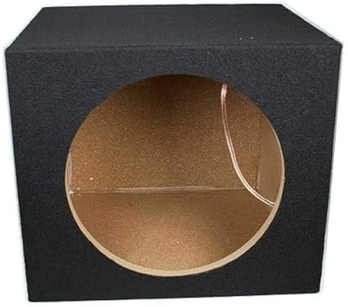 Image of 8inche Wooden Speaker Box with tutter Setup ||8-Inch Empty Cabinet for Custom Installation Wooden Enclosure for Car Audio and Home Theater,Truck Bus Pack 1