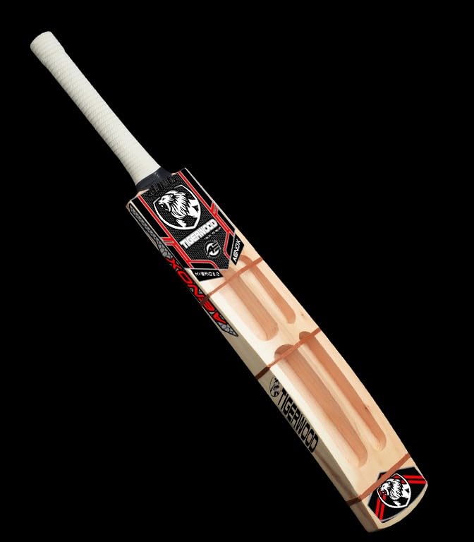New Master Scoop TIGERWOOD Double Blade Kashmir Willow Hard Tennis BAT