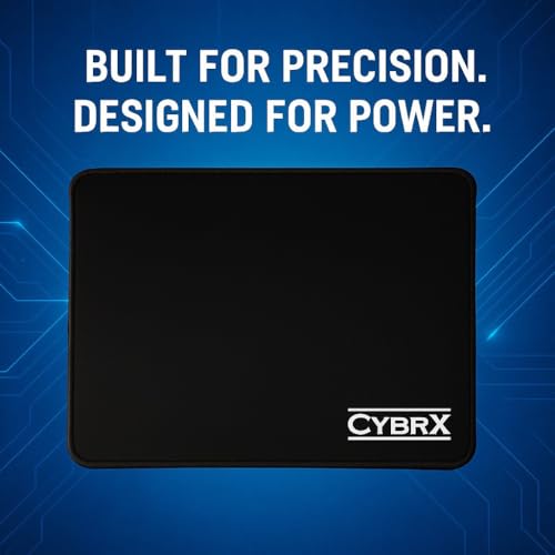 Mouse Pad – Waterproof Surface, Non-Slip Rubber Base, Anti-Fray Stitched Edges, Ultra-Smooth Texture – Gaming & Office Use – Bulk Friendly – Black - Image 7