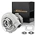 maXpeedingrods T3 T4 T3/T4 T04E Turbo 0.63A/R Turbocharger 44 TRIM 300+HP, 5-Bolt Downpipe T3T4 Turbocharger with External Wastegate, Oil Cooled Turbo Charger 7psi-21psi