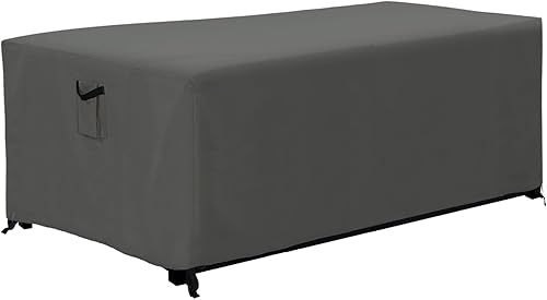ABCCANOPY Cubierta para caja de patio, impermeable y a prueba de polvo, protección de invierno, cubierta universal para muebles de exterior, 44 x 28
