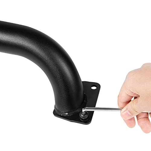 Deecaray 82215351 Grille Winch Brush Guard, Black, Compatible With 2018-2021 Jeep Wrangler Jl & 2020-2021 Gladiator Jt #TOP6