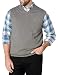 IZOD Men's Big and Tall Fine Gauge Solid Sweater Vest