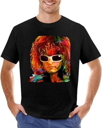 Photo de Michel Polnareff T-Shirt Anime Clothes Black T Shirts Men's Clothing Black M