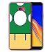 Produktbild eSwish Gel TPU Hülle/Case für Samsung Galaxy J4 Plus 2018 / Grüner Pilz Muster/Retro-Spiele Figuren Kollektion